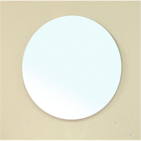 Round Beveled Mirror